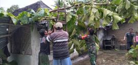 PEMBERIAN BANTUAN KEPADA WARGA DARI  BPBD GUNUNGKIDUL